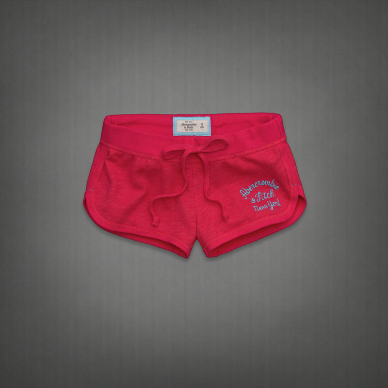 Abercrombie Fitch Mujeres Dobladillo Curvo Tejer Patalón Corto AF8355